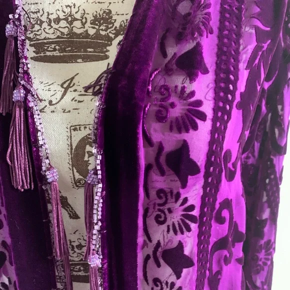 Lightweight Sheer Duster Cardigan Tunic - Picture 5 of 6